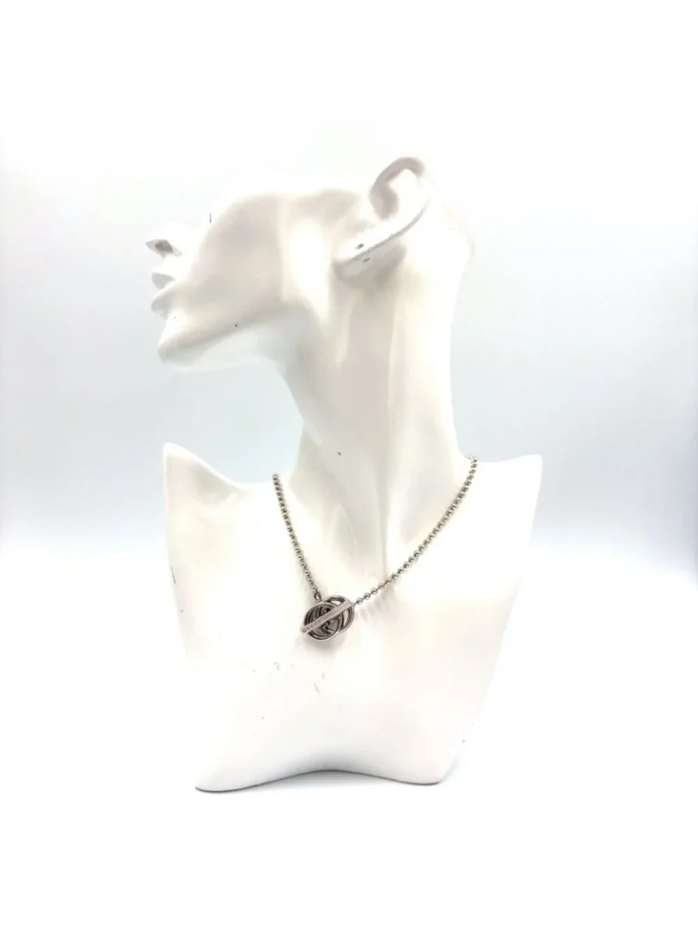 Gucci Interlocking G Silver Necklace